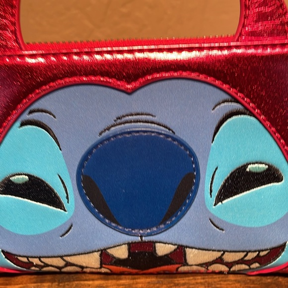 Disney Loungefly NWOT Stitch Devil Wallet - Picture 2 of 7